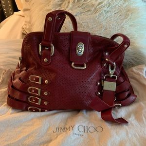 Jimmy Choo classic Red bag